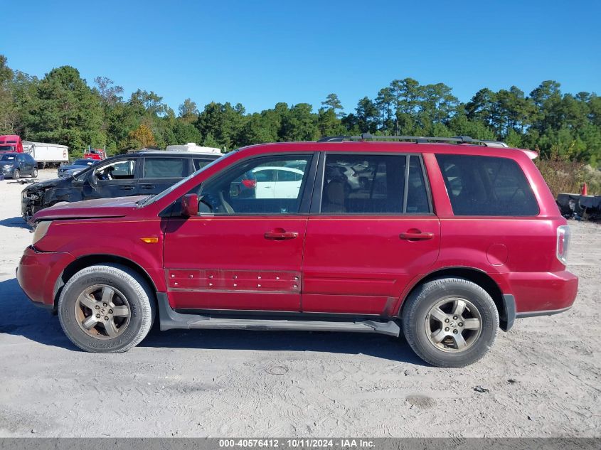 5FNYF18566B022909 2006 Honda Pilot Ex