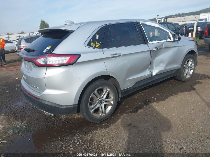 2FMTK4K98FBB34591 2015 Ford Edge Titanium