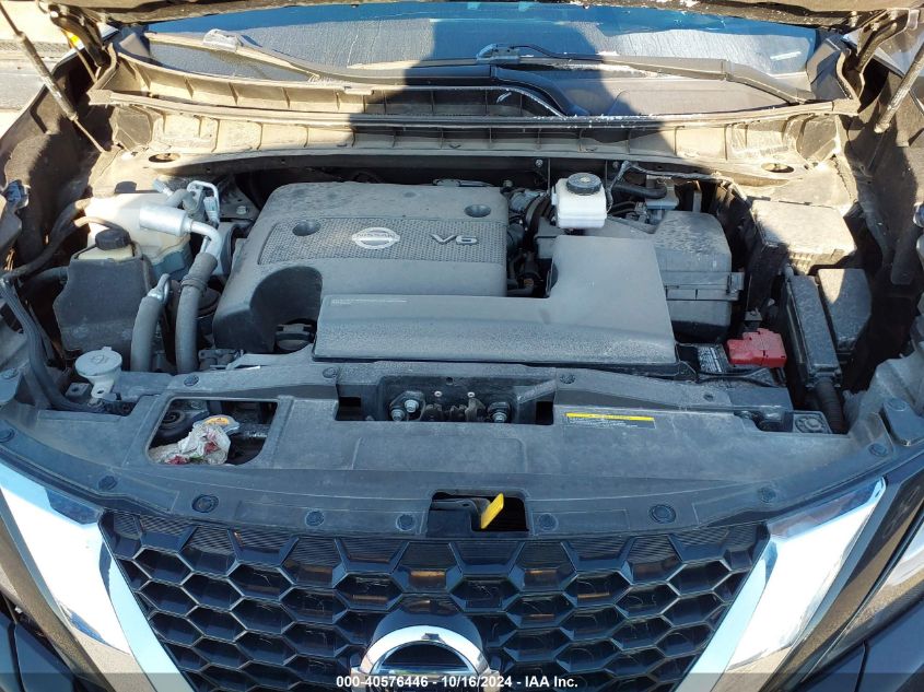 2021 Nissan Murano Sv Fwd VIN: 5N1AZ2BJ4MC129760 Lot: 40576446