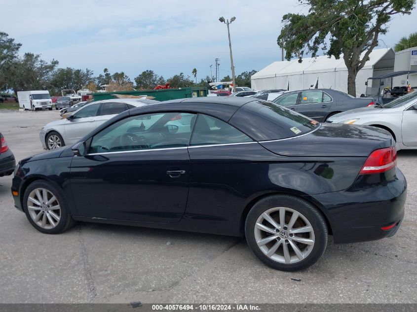 2013 Volkswagen Eos Komfort VIN: WVWBW8AH1DV002892 Lot: 40576494