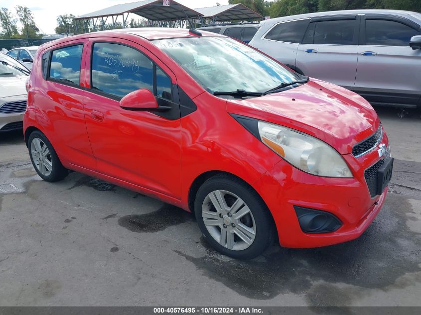 2014 Chevrolet Spark 1Lt Auto VIN: KL8CD6S90EC544206 Lot: 40576495