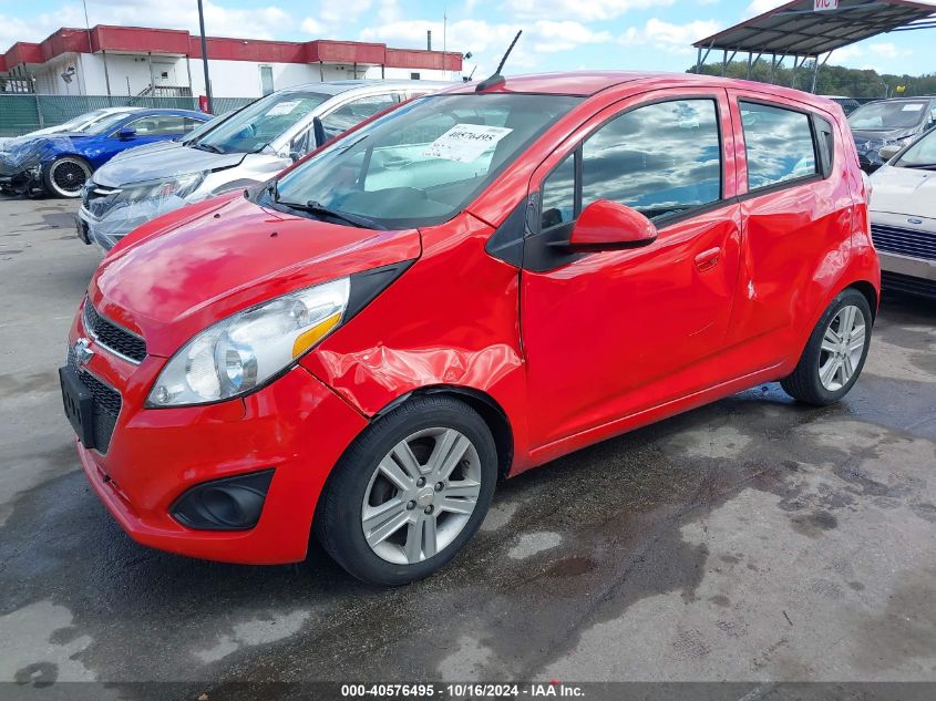 2014 Chevrolet Spark 1Lt Auto VIN: KL8CD6S90EC544206 Lot: 40576495