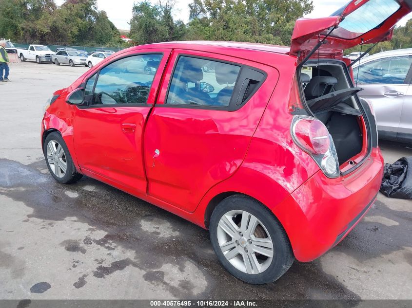 2014 Chevrolet Spark 1Lt Auto VIN: KL8CD6S90EC544206 Lot: 40576495