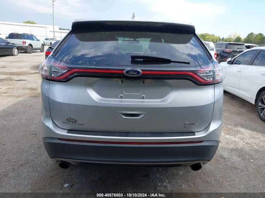 2017 Ford Edge Sel VIN: 2FMPK3J90HBB58612 Lot: 40576503