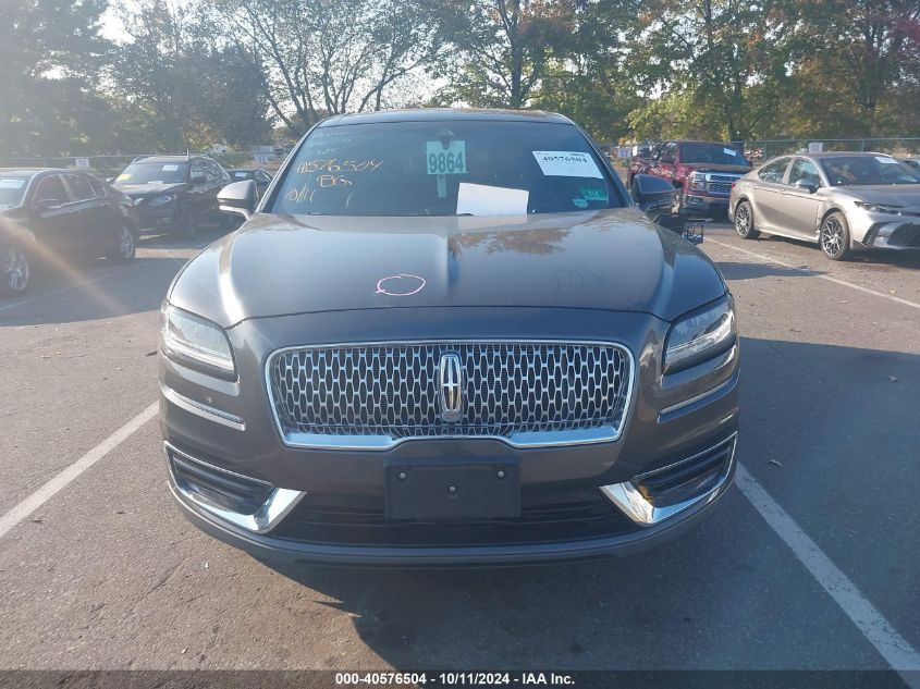 2019 Lincoln Nautilus Select VIN: 2LMPJ8K91KBL14358 Lot: 40576504