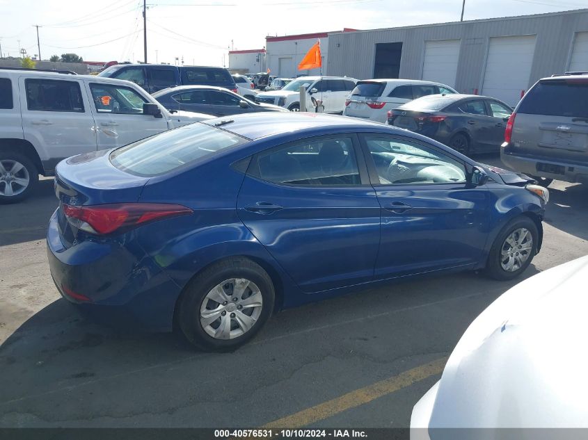 5NPDH4AE2GH687099 2016 Hyundai Elantra Se