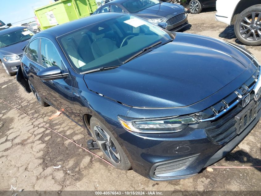 2021 Honda Insight Ex VIN: 19XZE4F5XME008624 Lot: 40576543