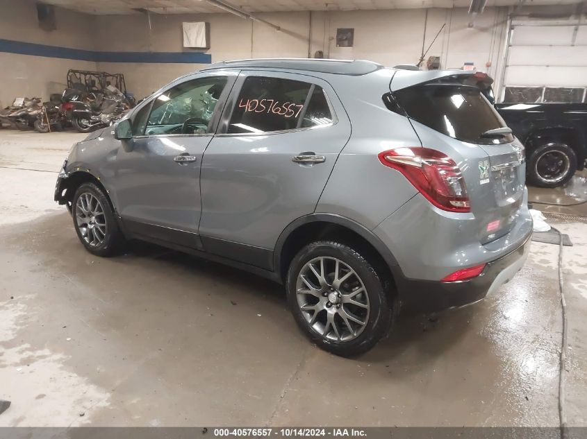 2019 Buick Encore Awd Sport Touring VIN: KL4CJ2SBXKB821984 Lot: 40576557