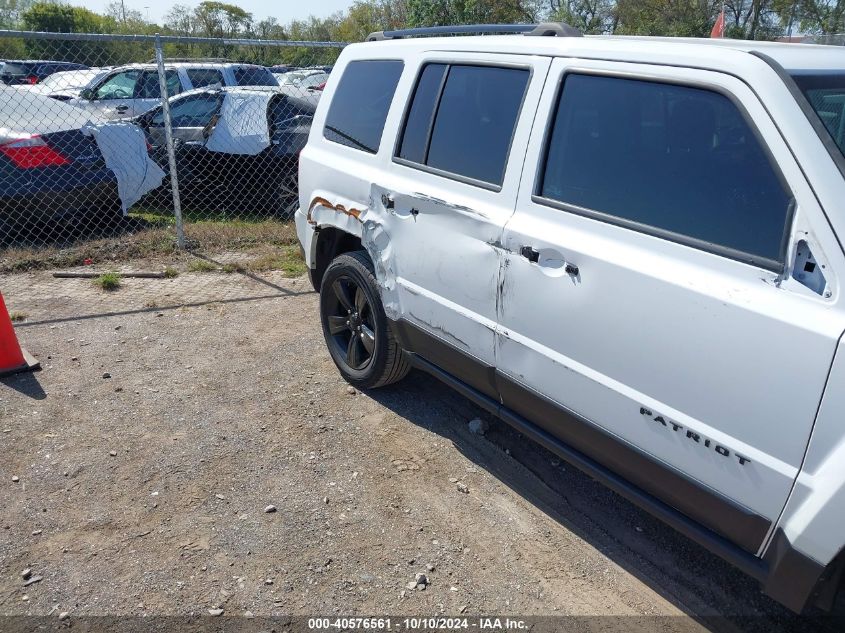 1C4NJPBA7FD350504 2015 Jeep Patriot Altitude Edition