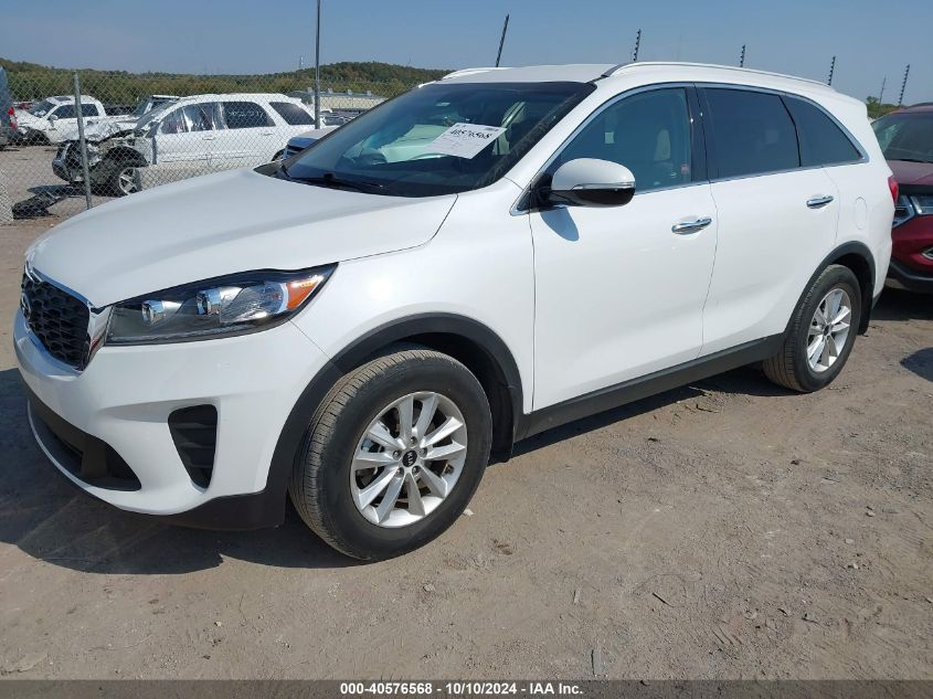 5XYPG4A31KG436816 2019 Kia Sorento 2.4L Lx