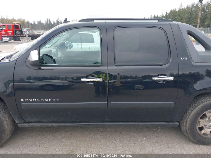 2008 Chevrolet Avalanche 1500 Ltz VIN: 3GNFK12348G130878 Lot: 40576574