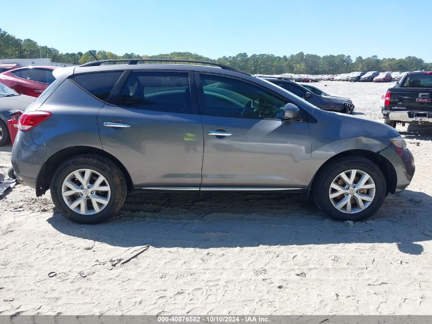 JN8AZ1MUXEW421567 2014 Nissan Murano Sl