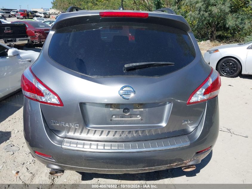 JN8AZ1MUXEW421567 2014 Nissan Murano Sl