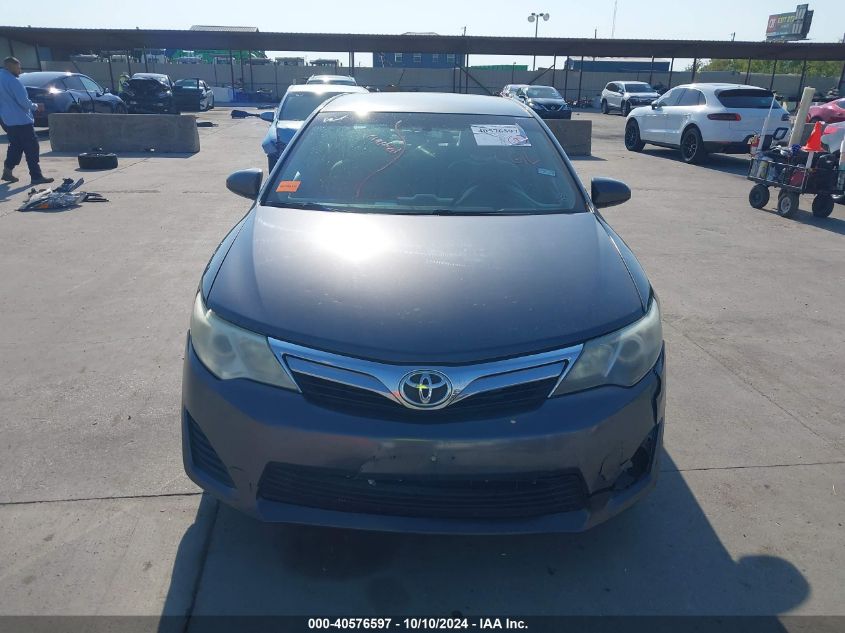 4T1BF1FKXCU166167 2012 Toyota Camry Le