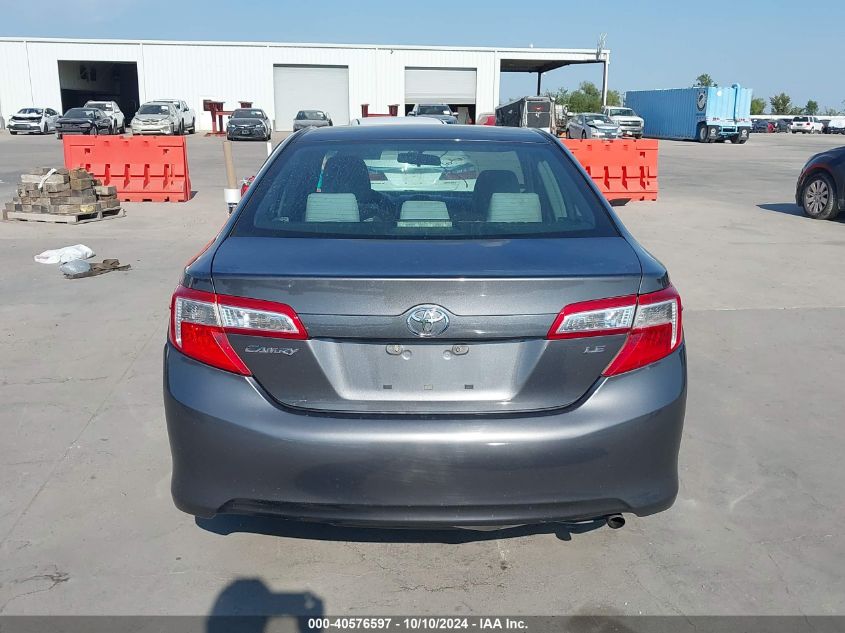 4T1BF1FKXCU166167 2012 Toyota Camry Le