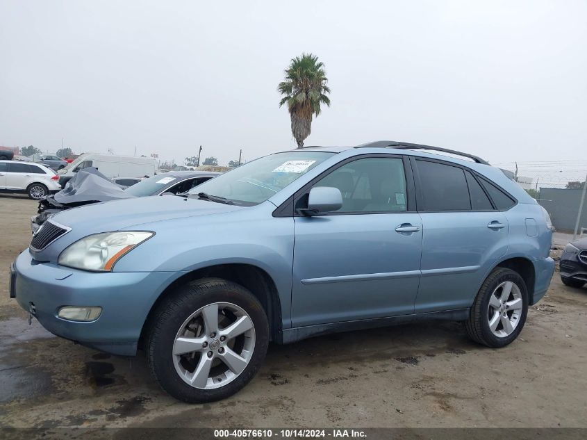 2007 Lexus Rx 350 VIN: JTJGK31U870007281 Lot: 40576610