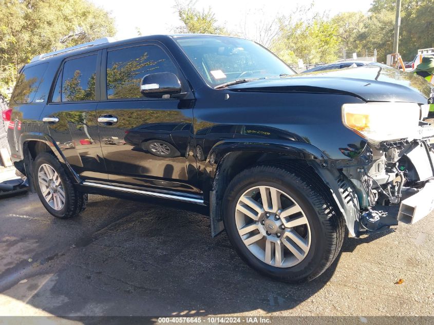 2013 Toyota 4Runner Limited VIN: JTEBU5JR6D5132367 Lot: 40576645