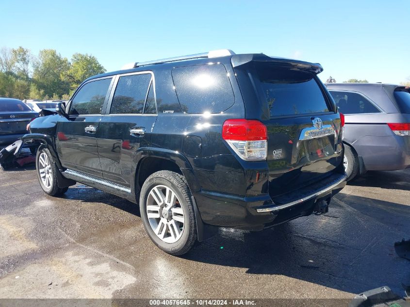 2013 Toyota 4Runner Limited VIN: JTEBU5JR6D5132367 Lot: 40576645