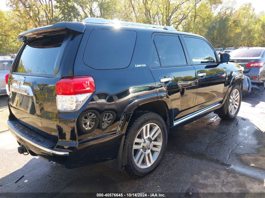 2013 Toyota 4Runner Limited VIN: JTEBU5JR6D5132367 Lot: 40576645