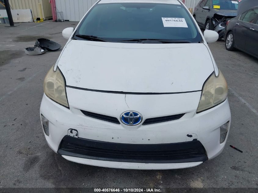 JTDKN3DU1C5437277 2012 Toyota Prius Three