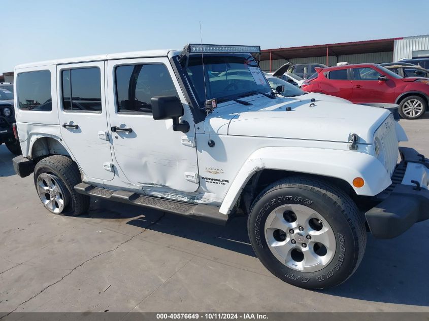 2013 Jeep Wrangler Unlimited Sahara VIN: 1C4BJWEG4DL624824 Lot: 40576649