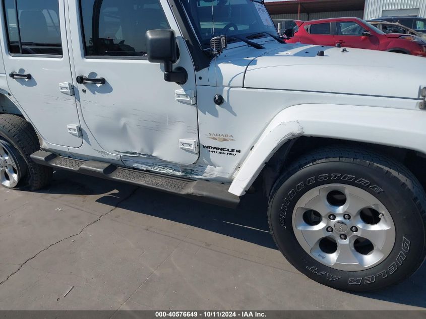 2013 Jeep Wrangler Unlimited Sahara VIN: 1C4BJWEG4DL624824 Lot: 40576649