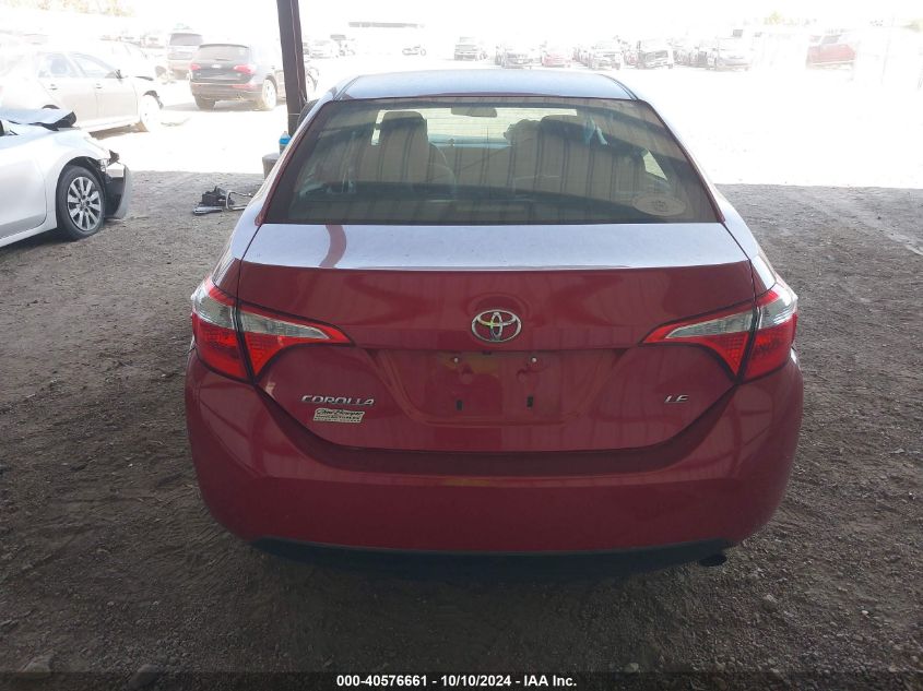 2T1BURHE7EC174257 2014 Toyota Corolla Le