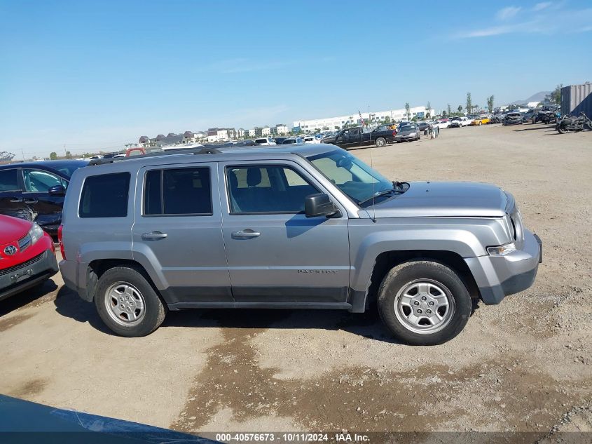 1C4NJPBA5GD688467 2016 Jeep Patriot Sport