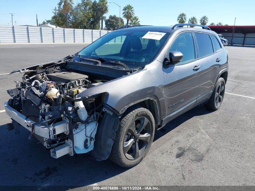 1C4PJLLN0KD305286 2019 Jeep Cherokee Altitude Fwd