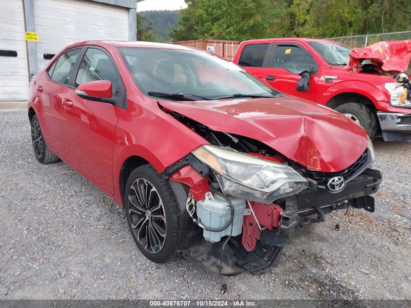 2014 Toyota Corolla L/Le/Le Pls/Prm/S/S Pls VIN: 2T1BURHE4EC098433 Lot: 40576707