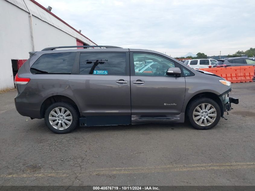 5TDYK3DC7DS311088 2013 Toyota Sienna Limited V6 7 Passenger