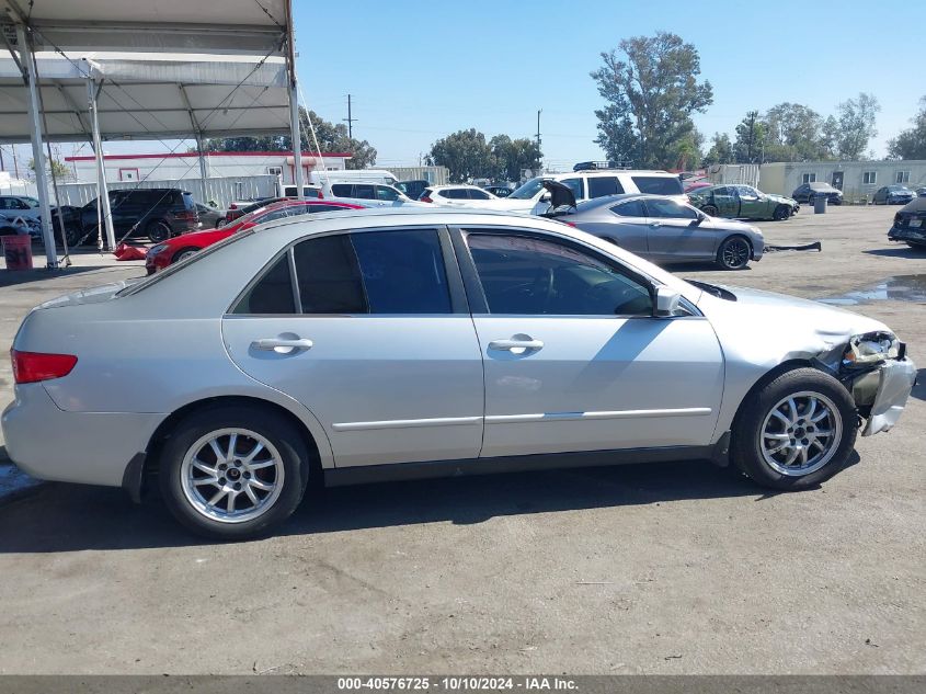 2005 Honda Accord 2.4 Lx VIN: 1HGCM56435A114893 Lot: 40576725