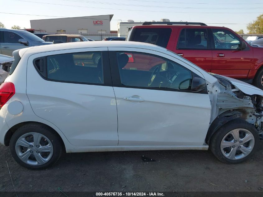 2022 Chevrolet Spark Fwd Ls Automatic VIN: KL8CB6SA4NC031282 Lot: 40576735