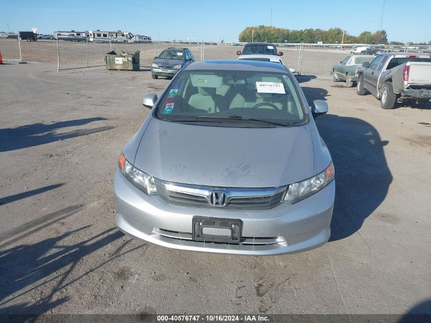 2012 Honda Civic Lx VIN: 19XFB2F59CE064293 Lot: 40576747