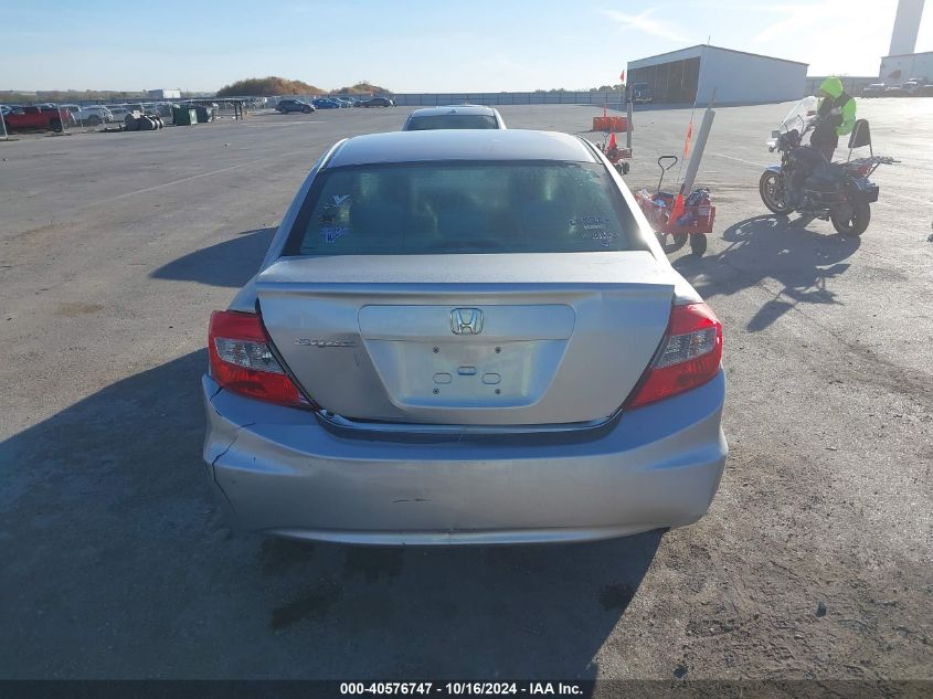 2012 Honda Civic Lx VIN: 19XFB2F59CE064293 Lot: 40576747