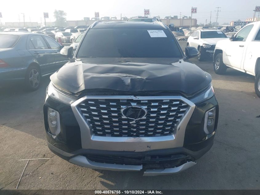 2022 Hyundai Palisade Sel VIN: KM8R24HE4NU35670 Lot: 40576755