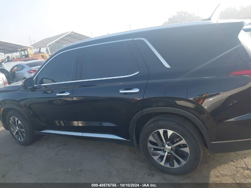 2022 Hyundai Palisade Sel VIN: KM8R24HE4NU35670 Lot: 40576755