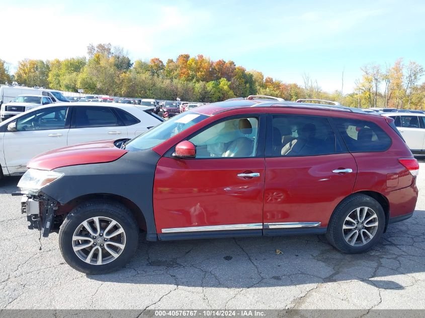 2013 Nissan Pathfinder S/Sv/Sl/Platinum VIN: 5N1AR2MN2DC672976 Lot: 40576767