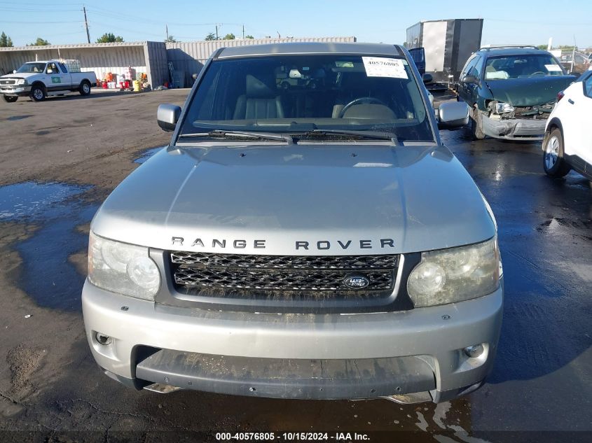 2012 Land Rover Range Rover Sport Hse VIN: SALSK2D49CA721677 Lot: 40576805