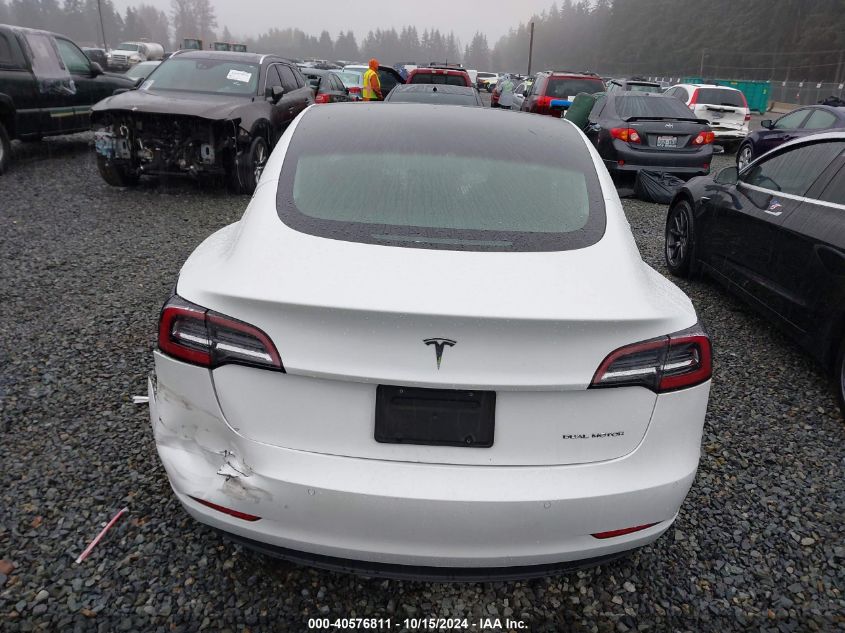 2020 Tesla Model 3 Long Range Dual Motor All-Wheel Drive VIN: 5YJ3E1EB6LF636698 Lot: 40576811