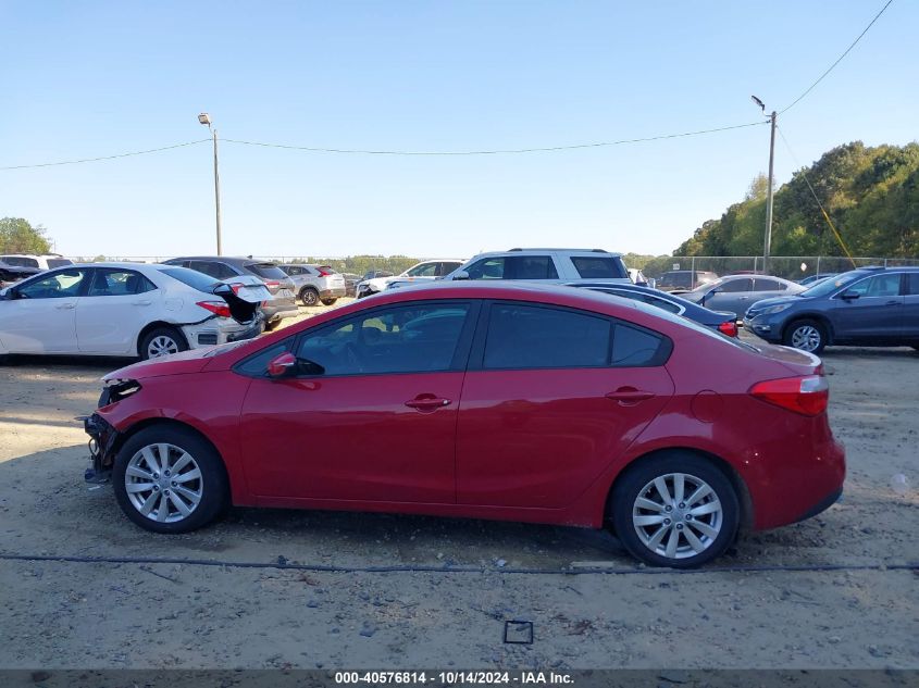 2014 Kia Forte Lx VIN: KNAFX4A65E5149852 Lot: 40576814