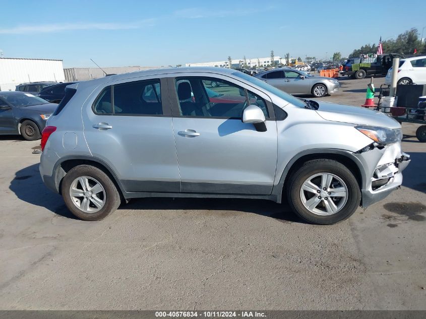 2019 Chevrolet Trax Ls VIN: 3GNCJKSB3KL312895 Lot: 40576834