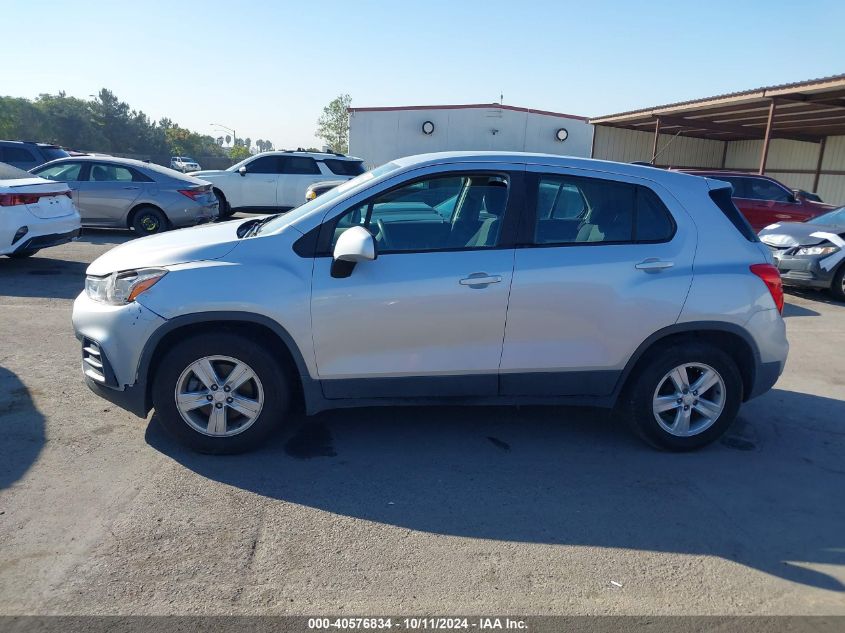 2019 Chevrolet Trax Ls VIN: 3GNCJKSB3KL312895 Lot: 40576834