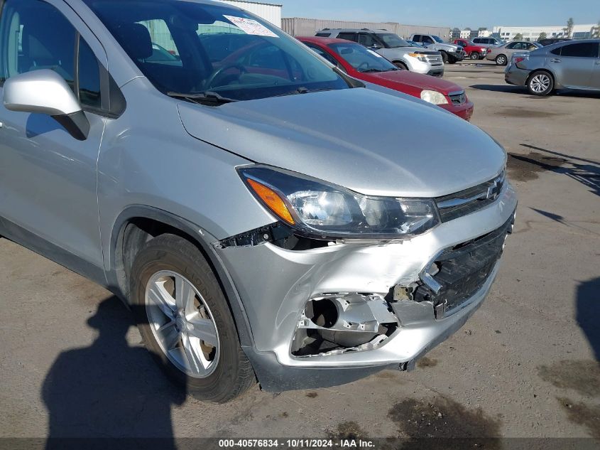 2019 Chevrolet Trax Ls VIN: 3GNCJKSB3KL312895 Lot: 40576834