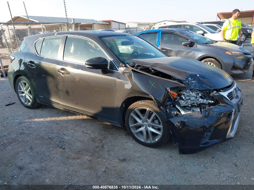 VIN JTHKD5BH1H2289739 2017 Lexus CT, 200H no.1