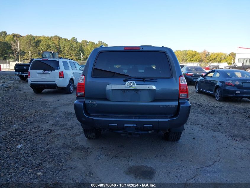 2006 Toyota 4Runner Sr5 V8 VIN: JTEZT14R168009647 Lot: 40576848