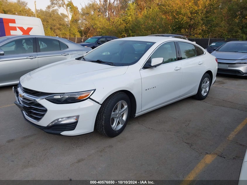 VIN 1G1ZD5ST0NF147237 2022 CHEVROLET MALIBU FWD LT