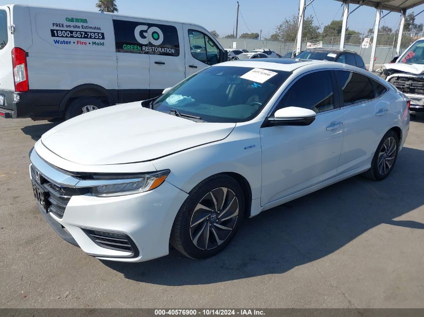 2020 Honda Insight Touring VIN: 19XZE4F98LE008932 Lot: 40576900