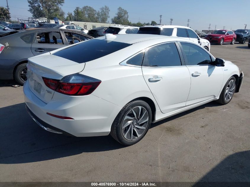 2020 Honda Insight Touring VIN: 19XZE4F98LE008932 Lot: 40576900