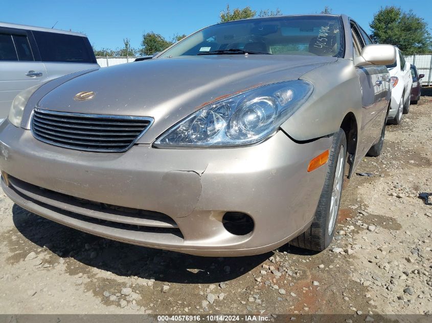 2005 Lexus Es 330 VIN: JTHBA30G755065294 Lot: 40576916